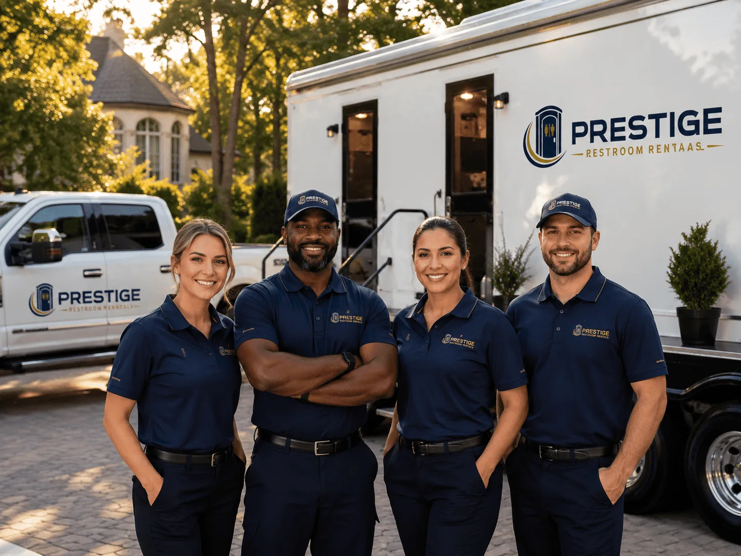 Trusted Luxury Portable Restrooms company in Sidney, OH